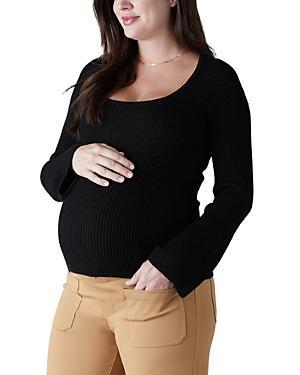 Ingrid & Isabel Ribbed Maternity Sweater Product Image