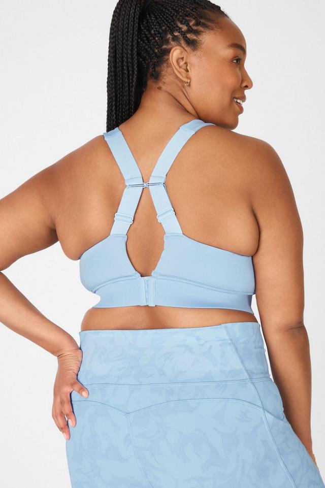 Fabletics All Day Every Day Bra Womens blue plus Size 4X Product Image