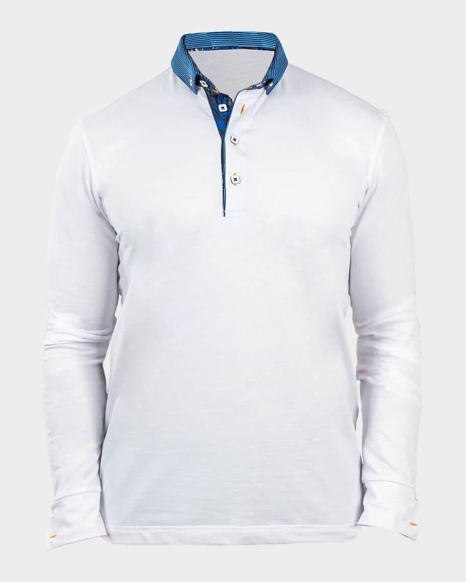 Mens Newton Solid Polo Shirt Product Image