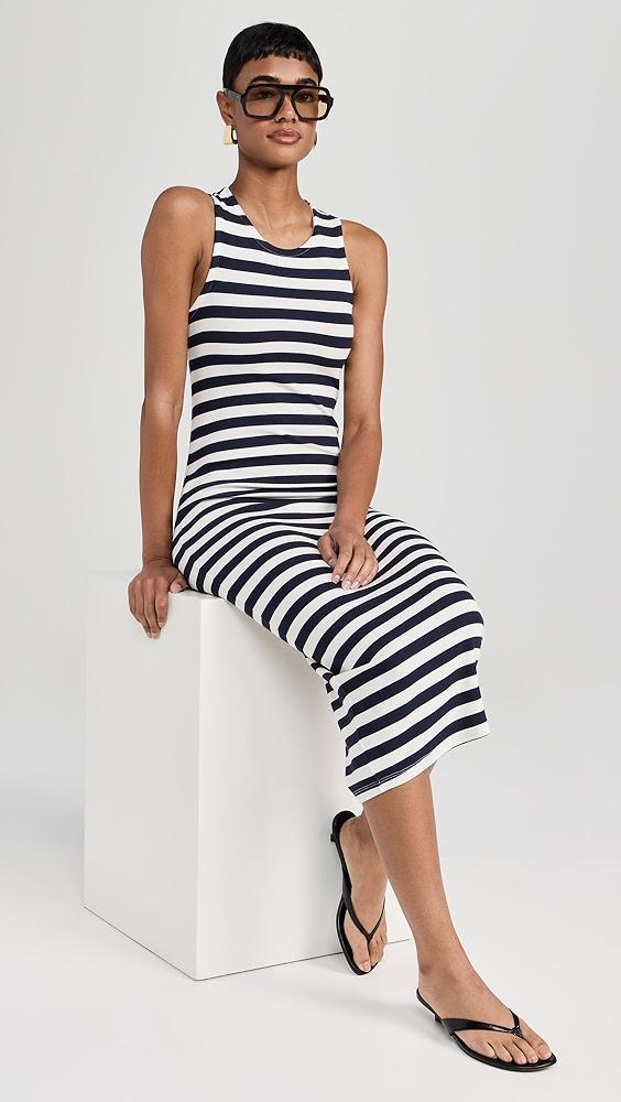 L'AGENCE Nura Racerback Midi Dress | Shopbop Product Image