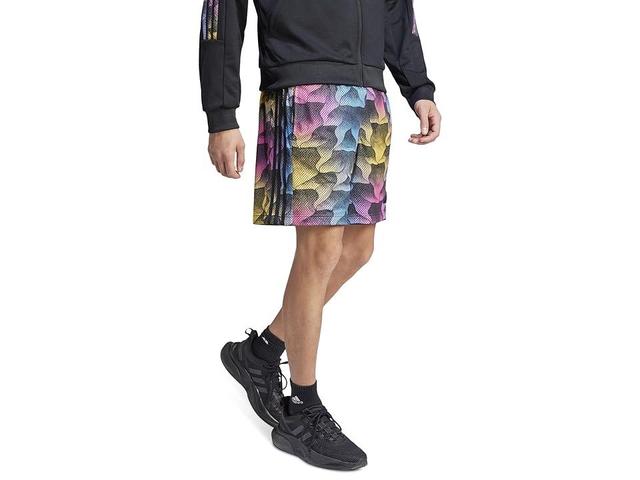 adidas Mens adidas Tiro AOP Shorts - Mens Black/Multi Product Image