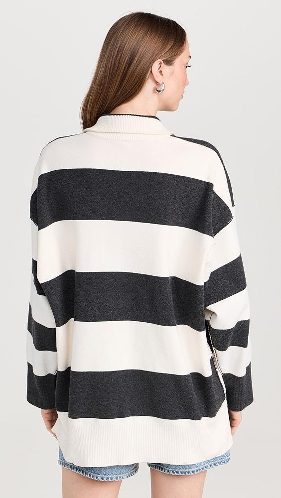 Free People Coastal Stripe Pullover | Shopbop Product Image