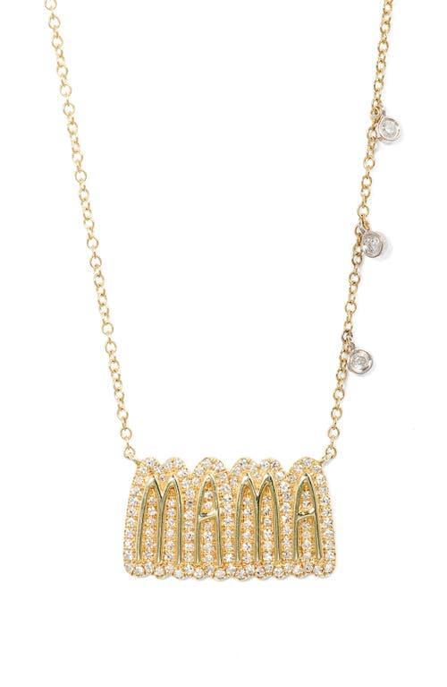 Meira T Mama Diamond Pendant Necklace Product Image