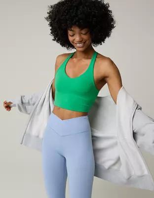 OFFLINE By Aerie Real Me Low Key Racerback Sports Bra Product Image