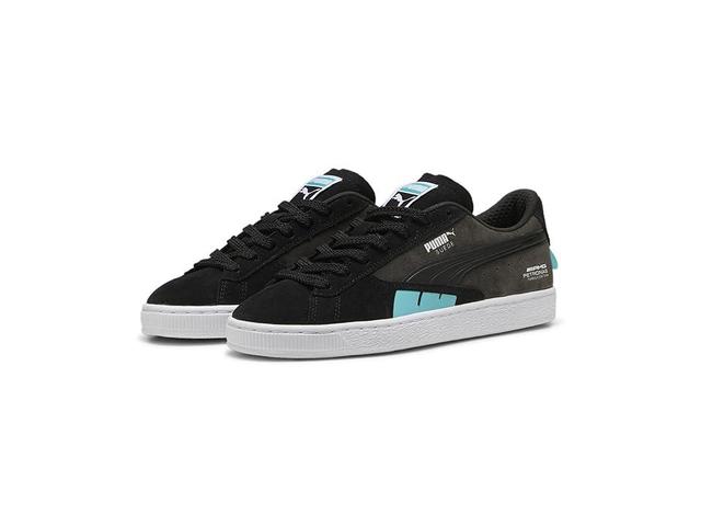 PUMA Mercedes AMG Petronas Suede (PUMA /Flat Dark Gray/Sheen Green) Men's Shoes Product Image