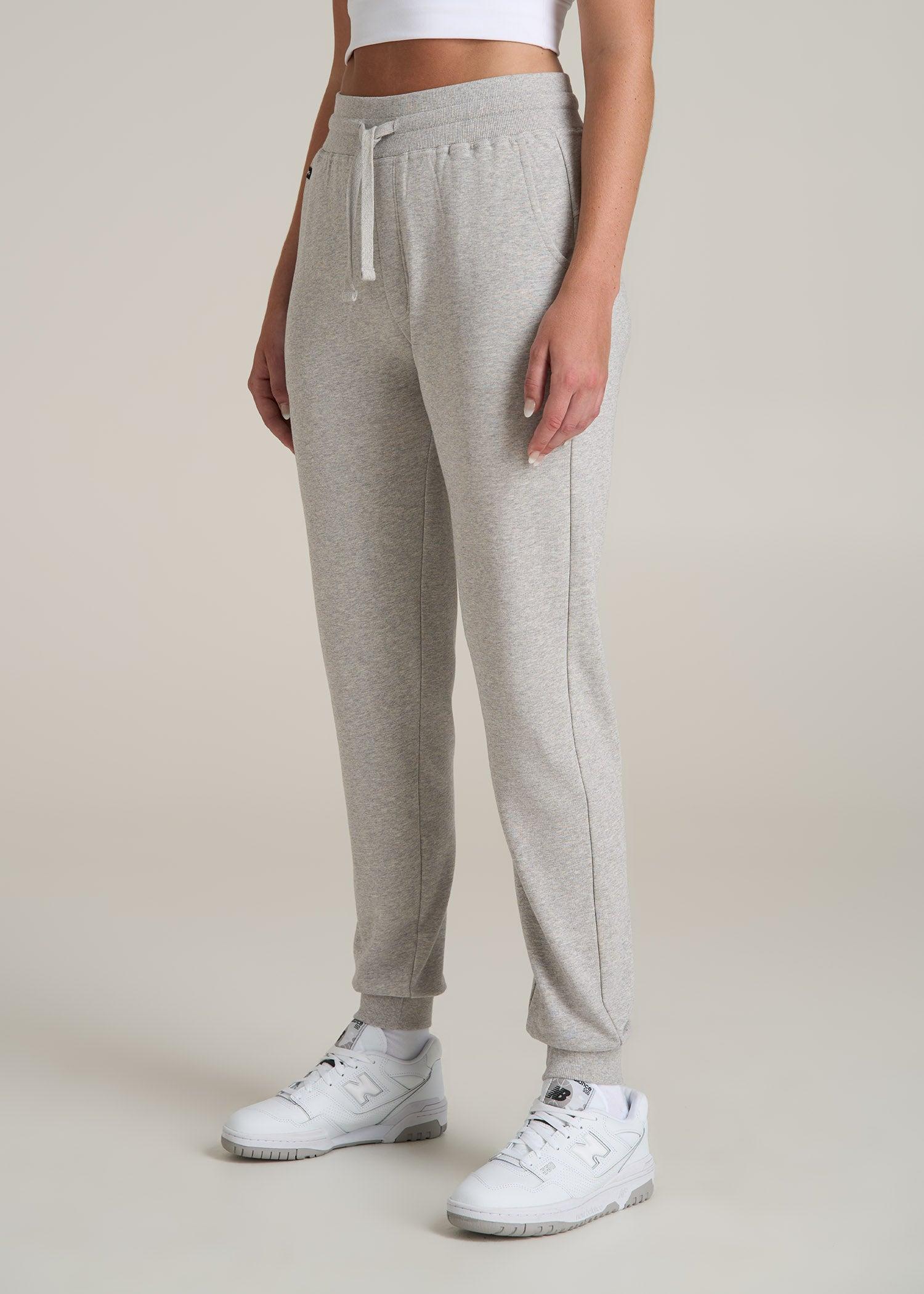 Wearever 2.0 French Terry Joggers for Tall Women in Grey Mix Product Image