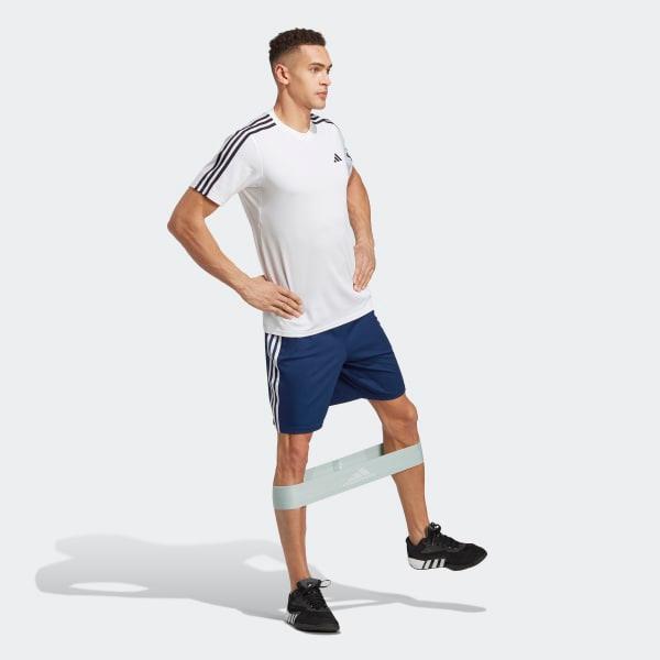 Train Essentials Piqué 3-Stripes Training Shorts Product Image