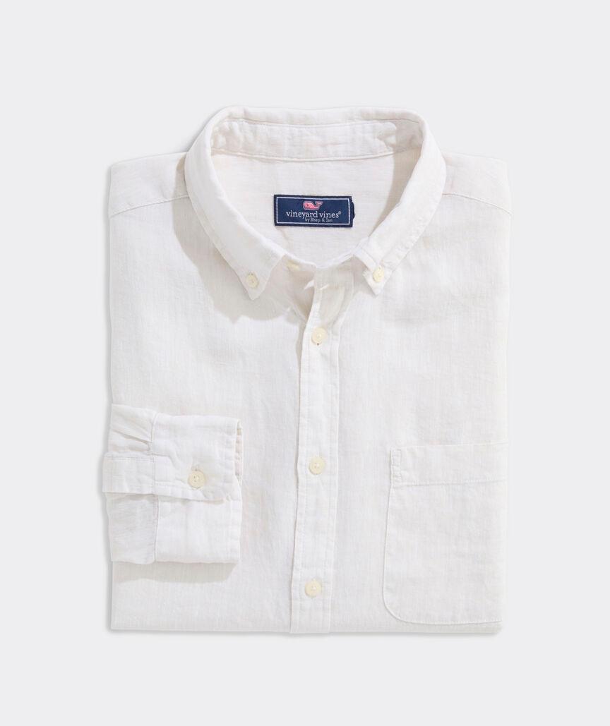 Surfside Solid Linen Shirt Product Image