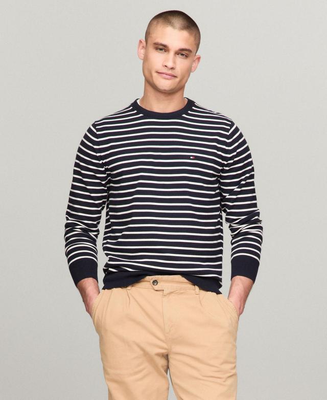 Tommy Hilfiger Mens Essential Solid Crew Neck Sweater Product Image