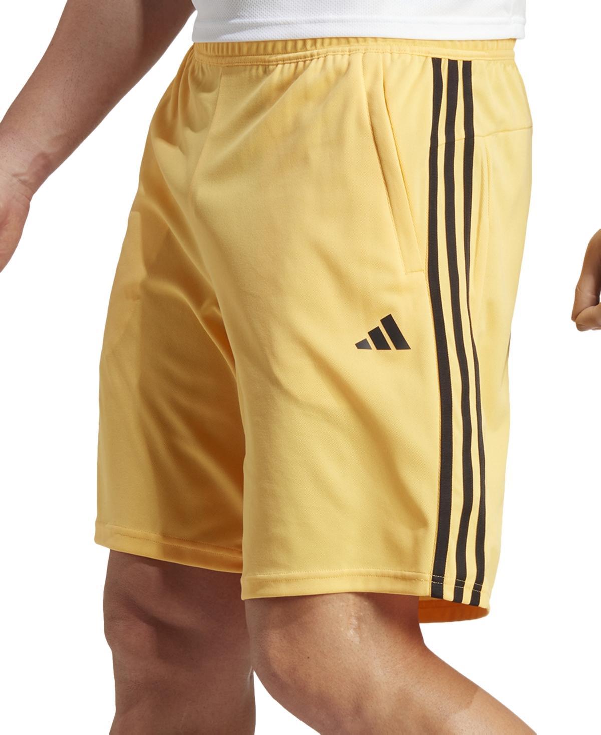 Mens adidas Train Essentials Piqu 3-Stripes Training Shorts Product Image