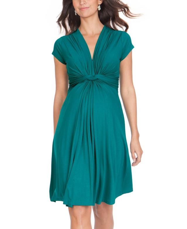 Seraphine Womens Knot Front Maternity Dress Product Image