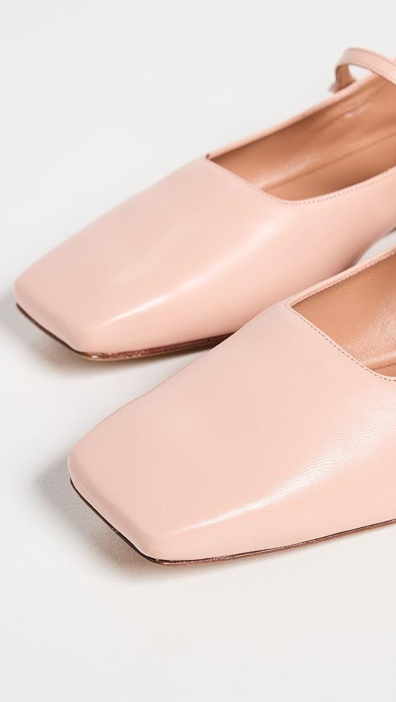 Mansur Gavriel Square Toe Mary Jane Flats | Shopbop Product Image