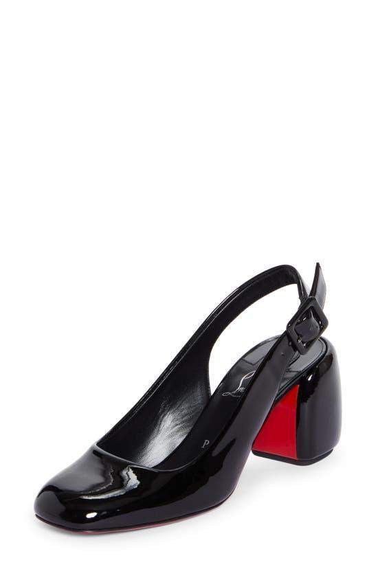 Minny Slingback Pump In Black Product Image