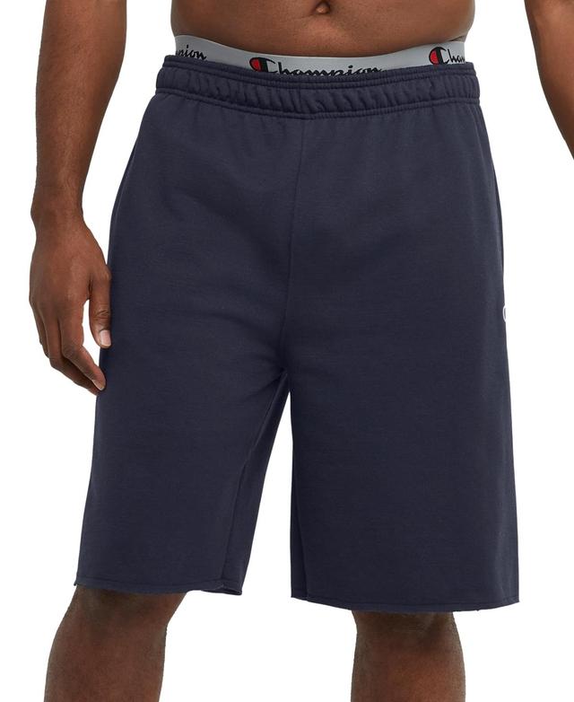 Champion Mens Big & Tall Powerblend Standard-Fit 10 Fleece Shorts Product Image