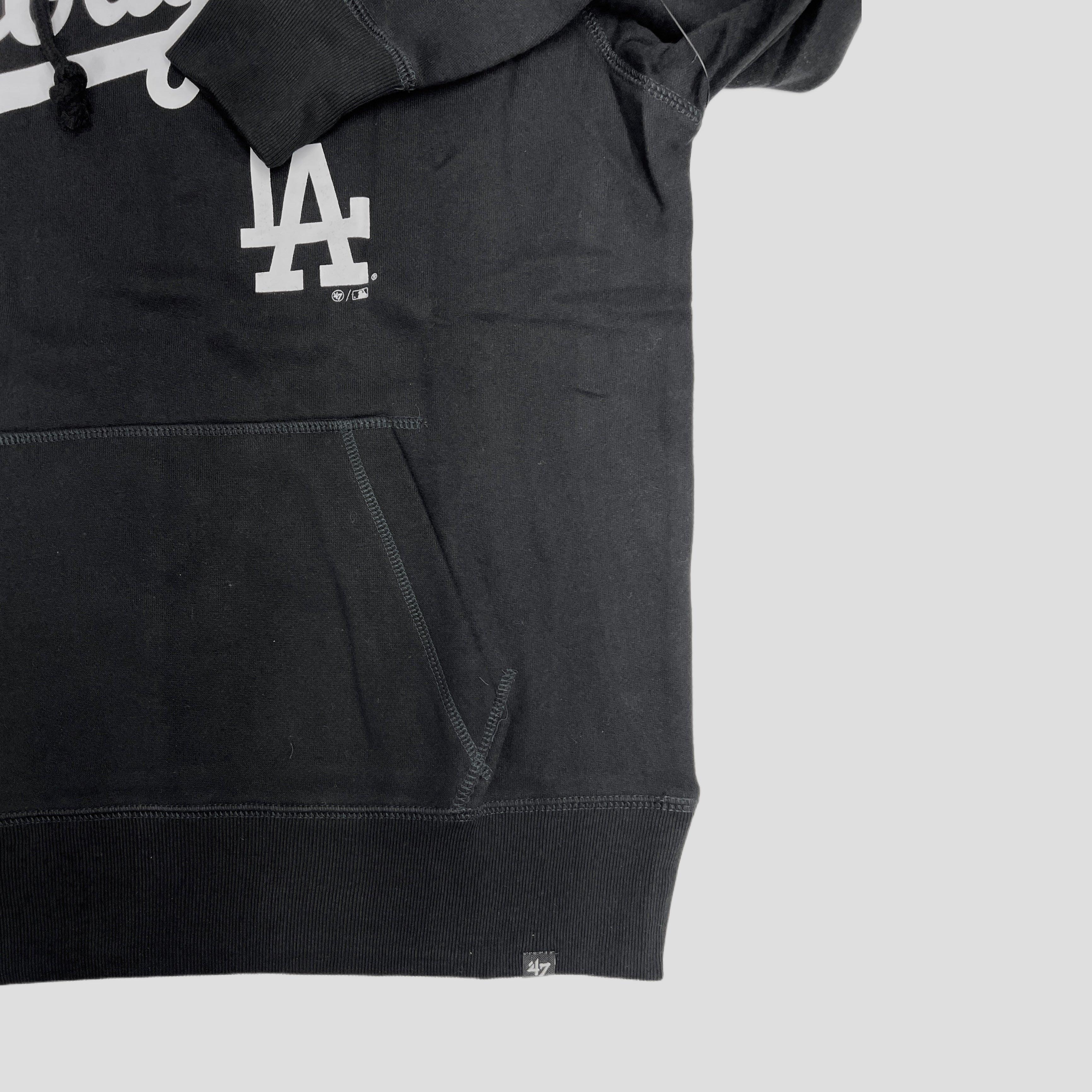 Los Angeles Dodgers Pullover Hoodie Sweatshirt - Black Male Product Image