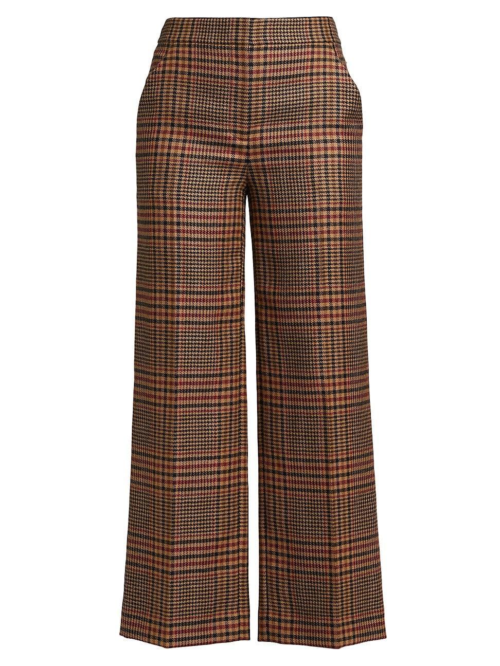 Womens Brixton Wool Plaid Pants Product Image