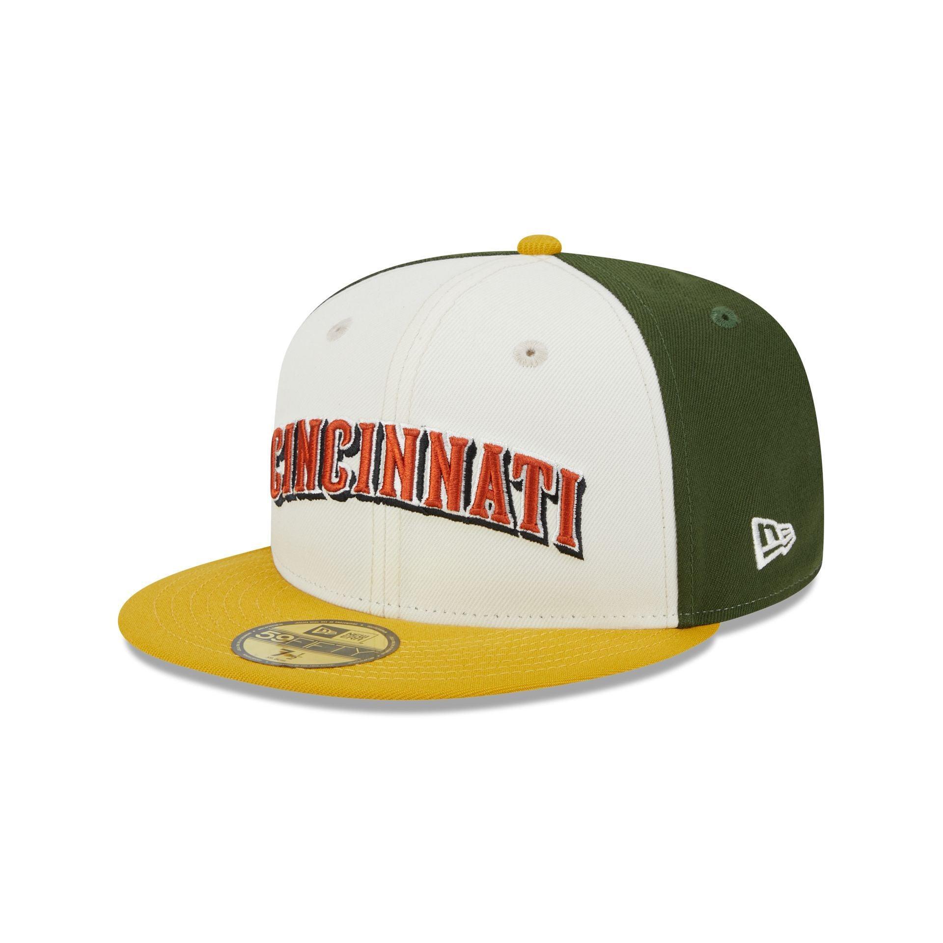 Cincinnati Reds Two Tone Honey 59FIFTY Fitted Hat Male Product Image