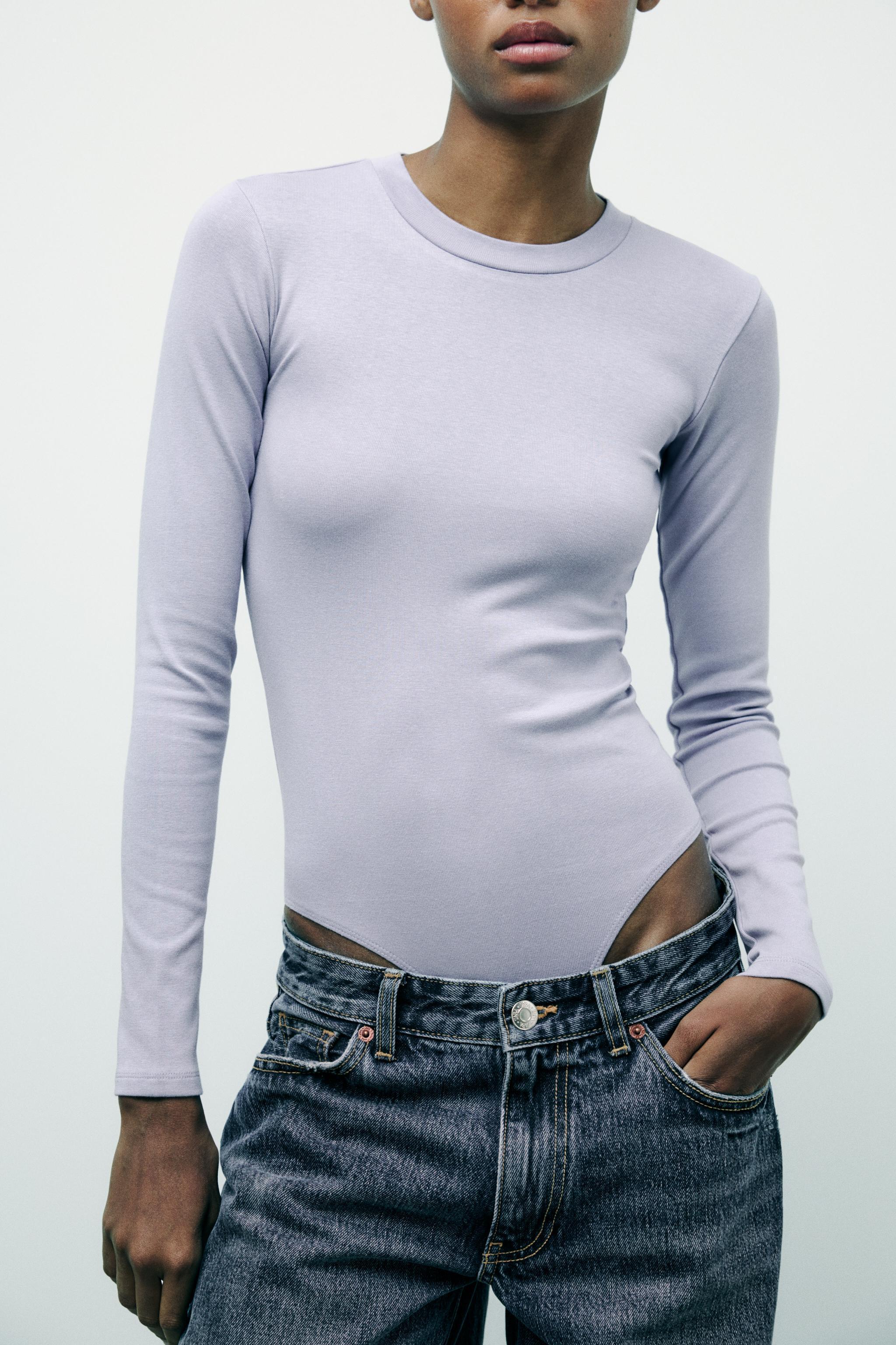 COTTON MODAL BODYSUIT Product Image