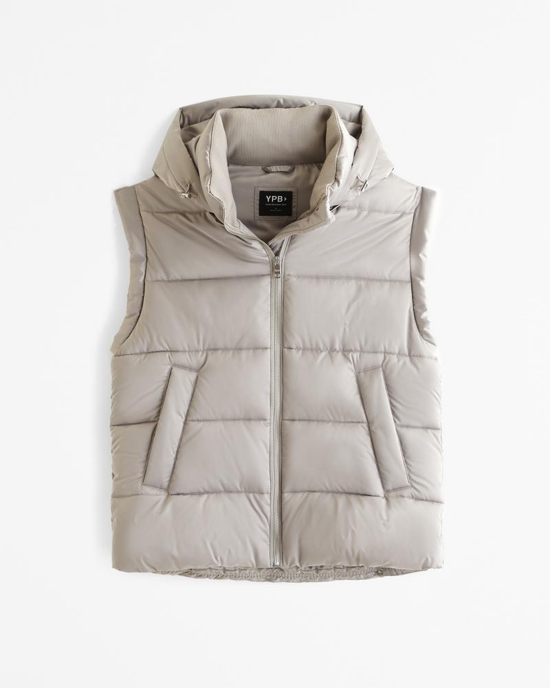 YPB Satin Puffer Vest Product Image