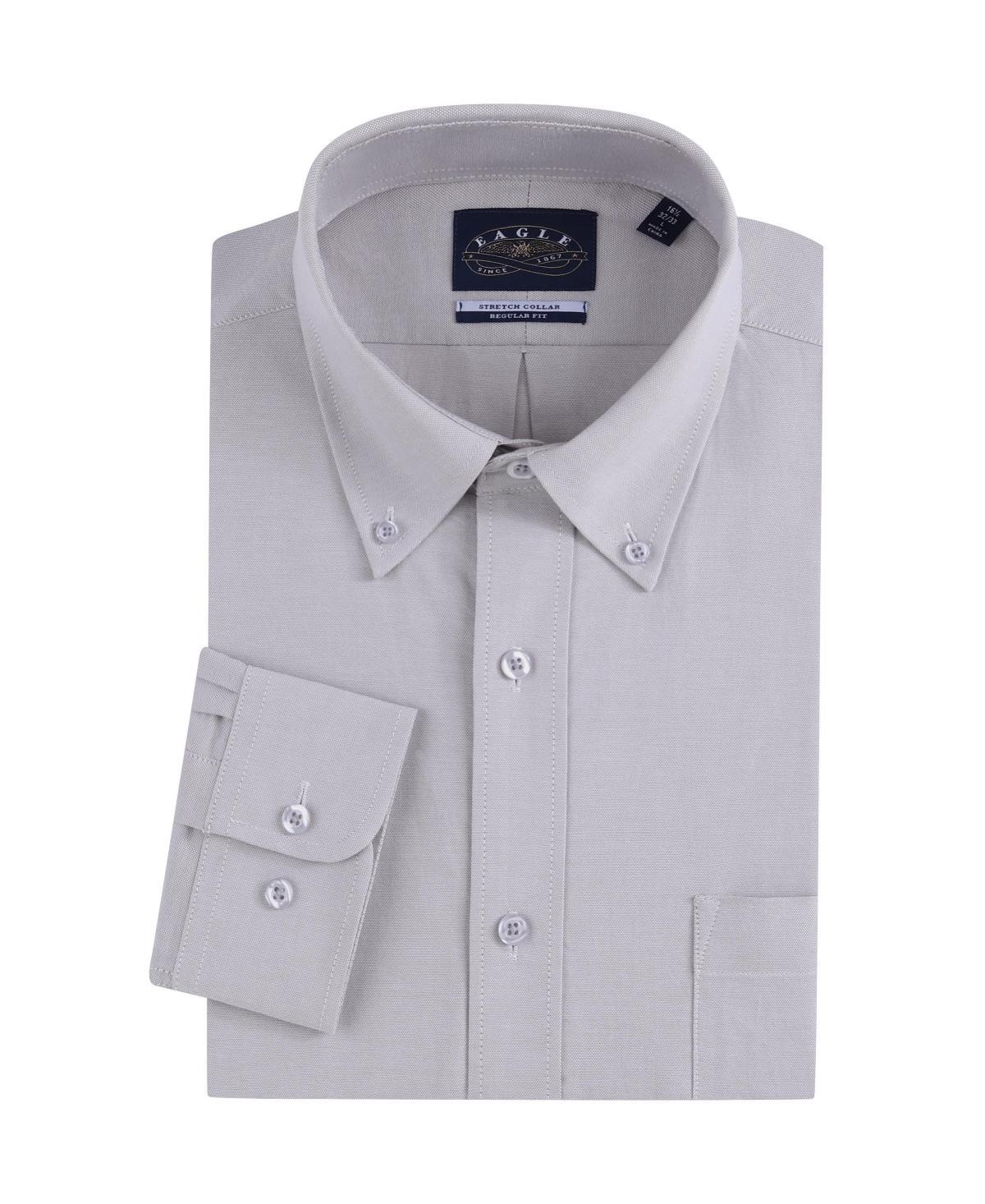 Eagle Mens Stretch Neck Pinpoint Oxford Shirt Product Image