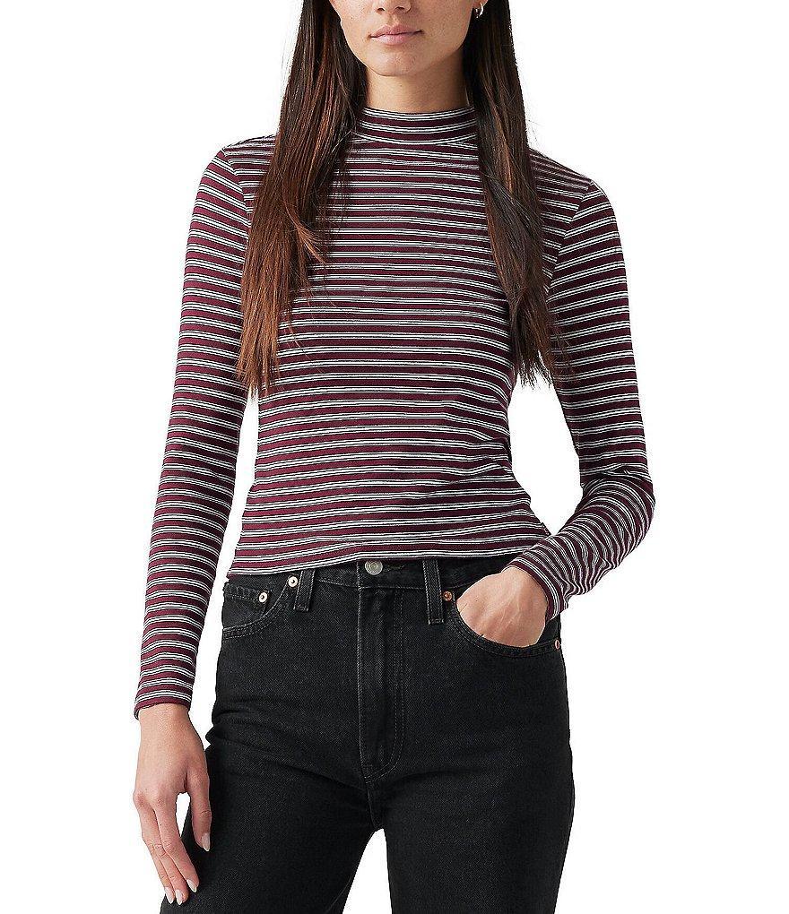 Levi's® Effortless Long Sleeve Striped T-Shirt Product Image