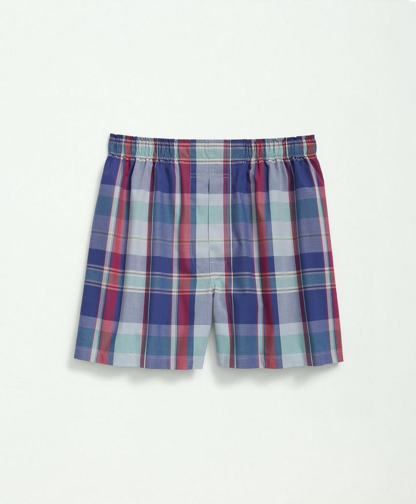 Cotton Broadcloth Madras Boxers Product Image