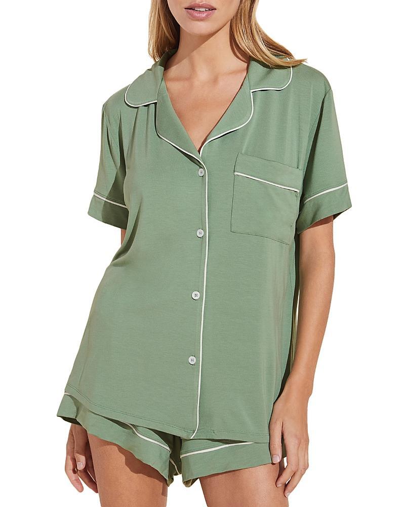 Eberjey Gisele Relaxed Jersey Knit Short Pajamas Product Image