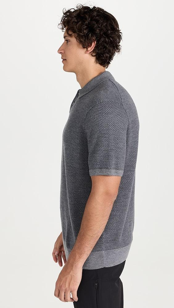 RLX Merino Wool Herringbone Sweater Polo | Shopbop Product Image