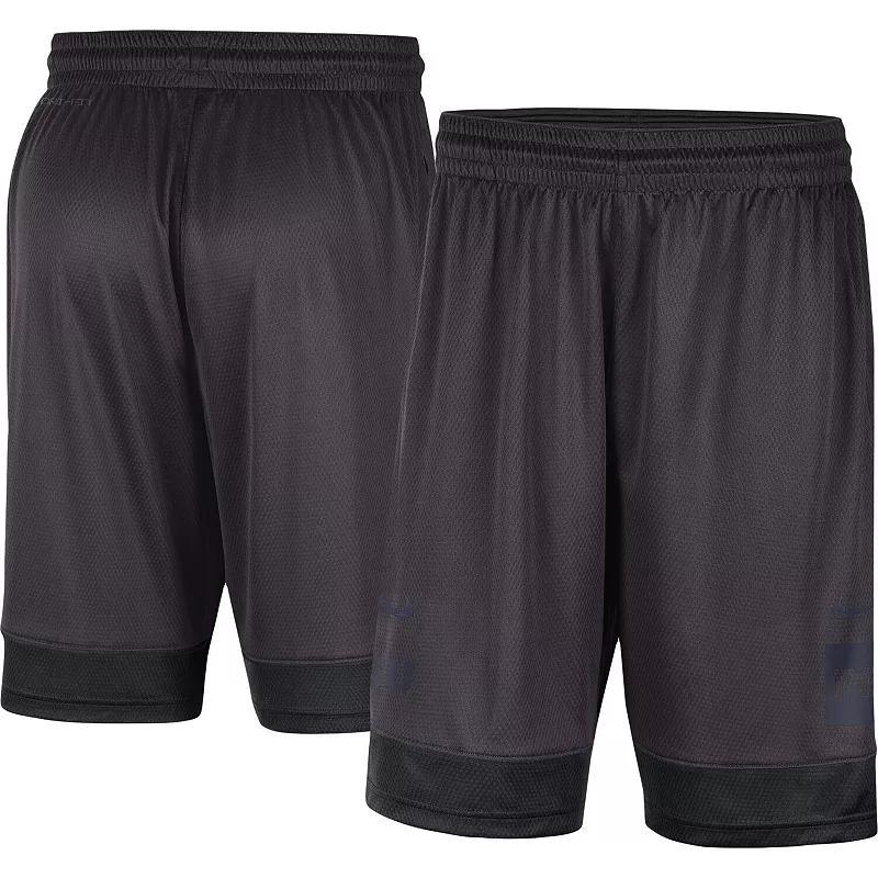 Mens Nike Charcoal West Virginia Mountaineers Fast Break Shorts Product Image