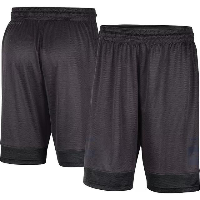 Mens Nike West Virginia Mountaineers Fast Break Shorts Grey Product Image