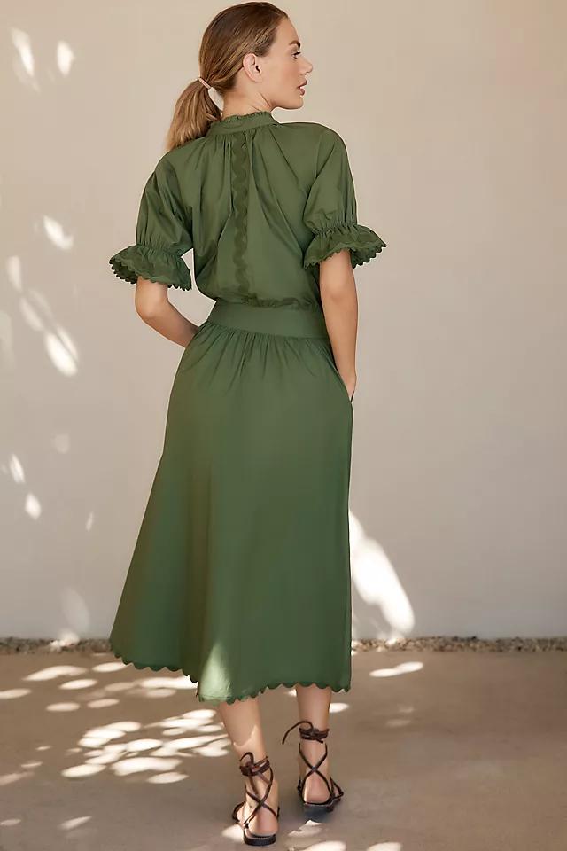 Sundays Aliza Short-Sleeve Midi Dress Product Image