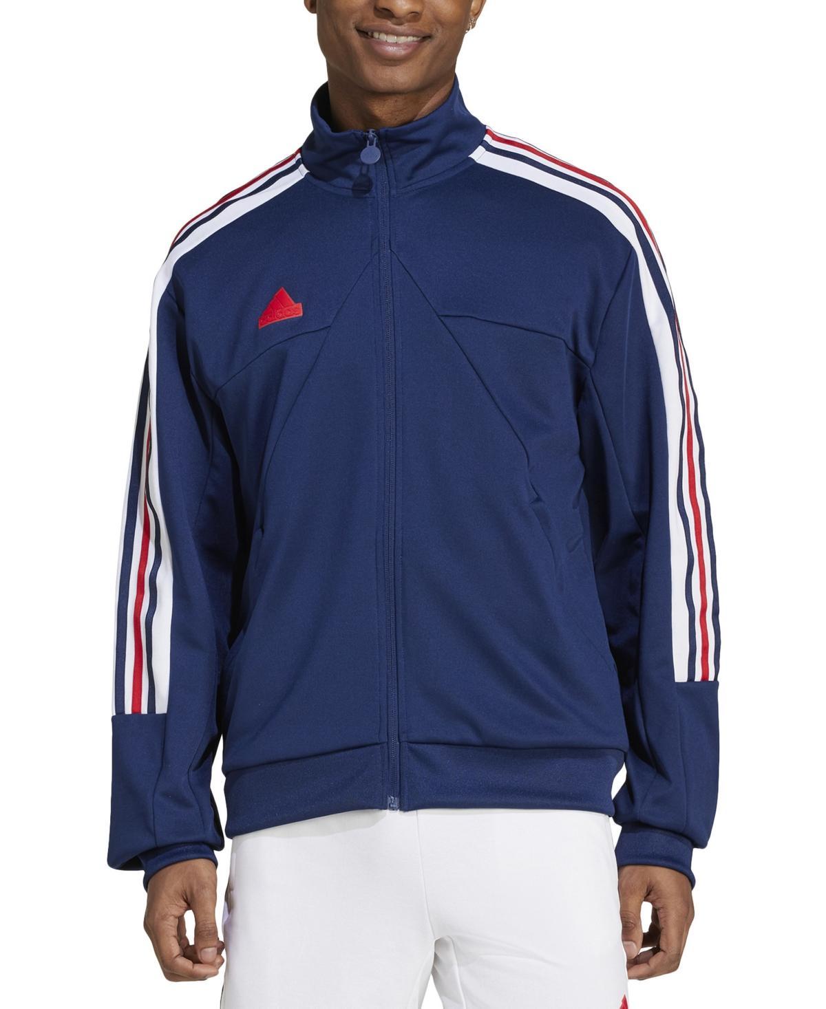 adidas Mens House of Tiro Nations Pack Track Jacket - Blue/White Product Image