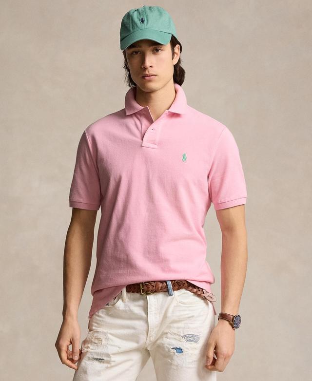 Polo Ralph Lauren Mens Custom Slim Fit Mesh Polo Shirt Product Image