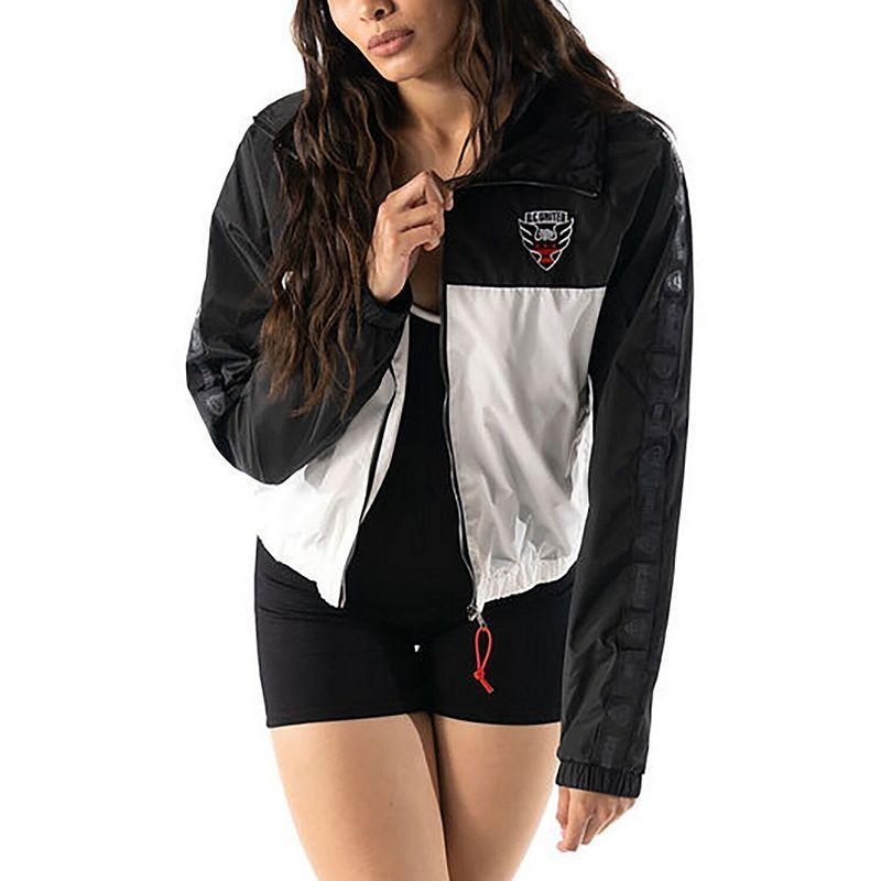 Womens The Wild Collective Black D.C. United Anthem Full-Zip Jacket Product Image