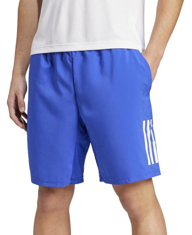 adidas Mens Three-Stripe Tennis Shorts Product Image