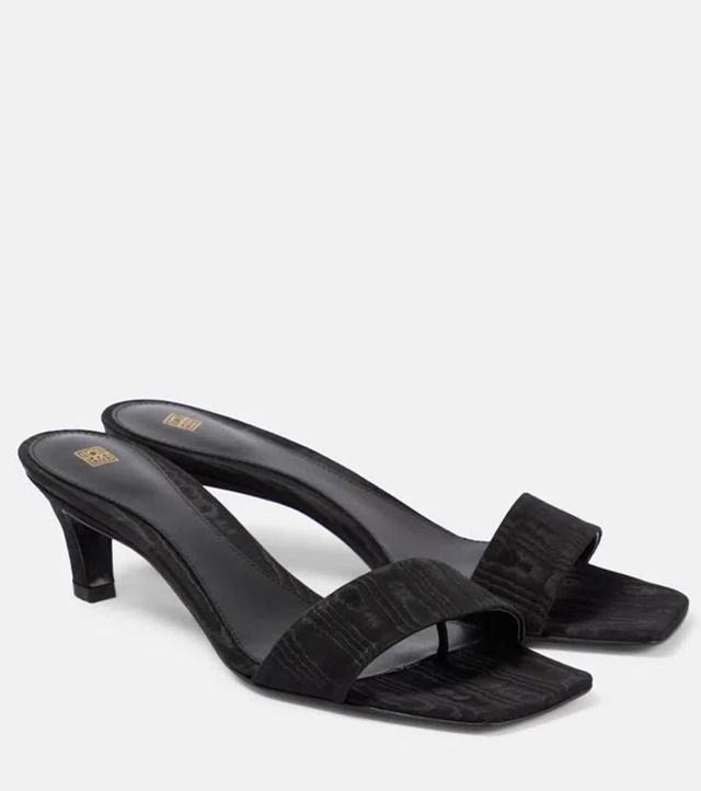 The Mule Sandal Black Product Image