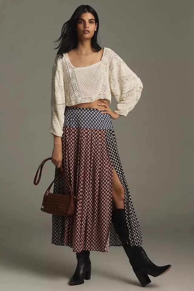 RIXO Tina Midi Skirt product image