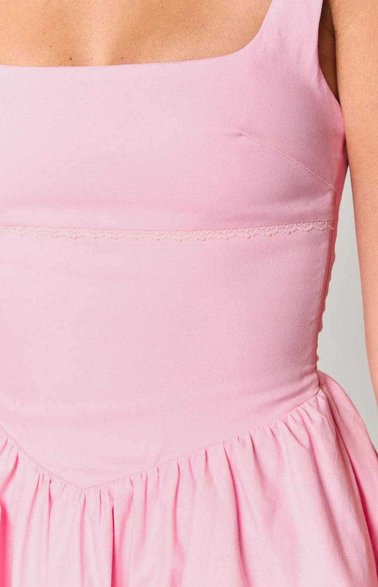 Travis Pink Mini Dress Product Image