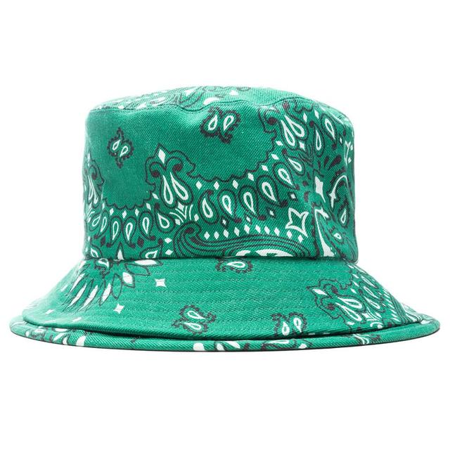 Double Brim Hat / Bandana - Green Male Product Image