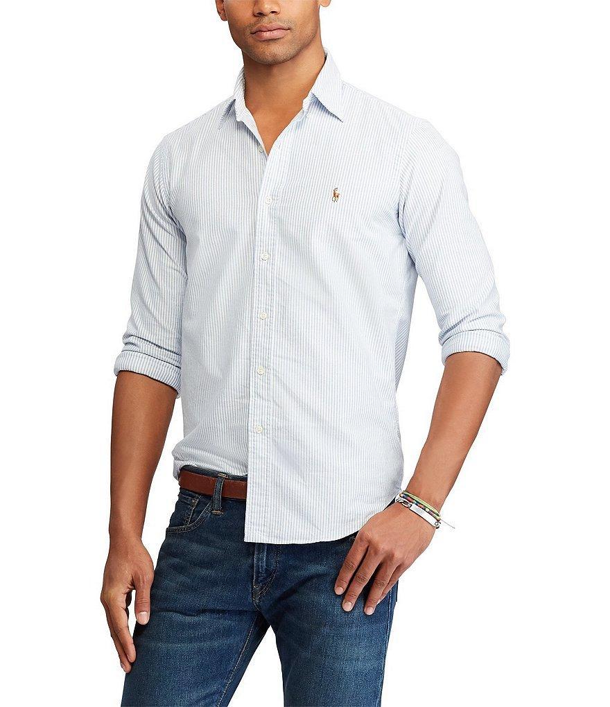 Polo Ralph Lauren Multi-Striped Oxford Shirt Product Image