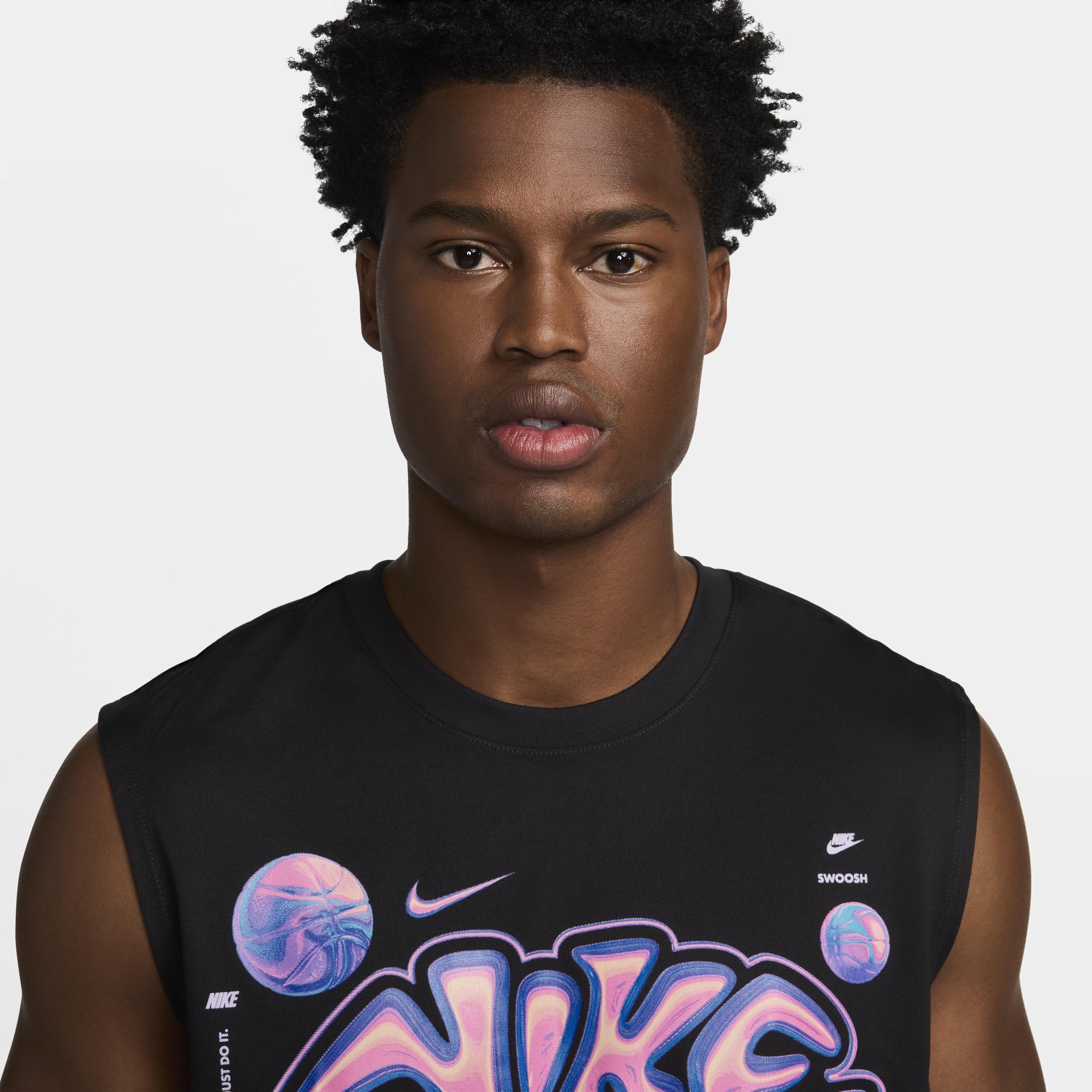 Nike Men's Dri-FIT Sleeveless Basketball T-Shirt Product Image