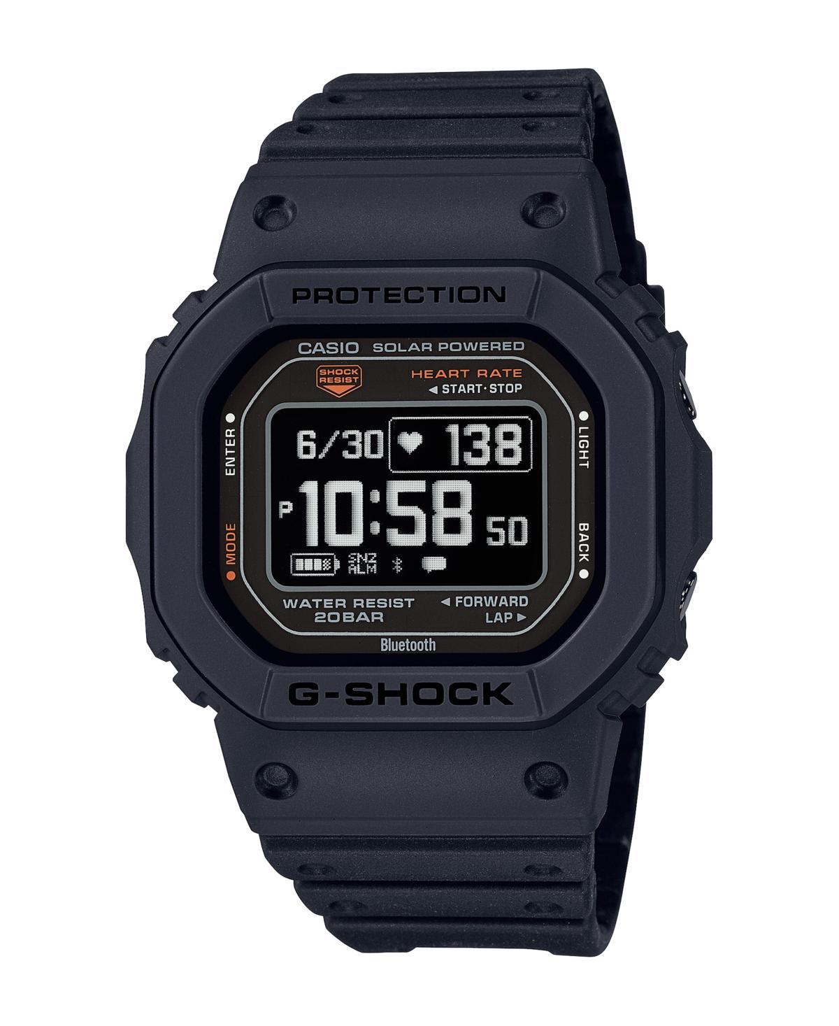 G-Shock Mens Digital Black Plastic Watch 44.5mm, DWH5600-1 - Black Product Image