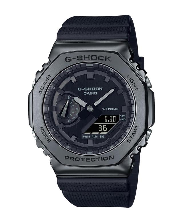 Men's Casio G-Shock Classic Black Resin Strap Watch with Black Dial (Model: Gm2100Bb-1A) Product Image