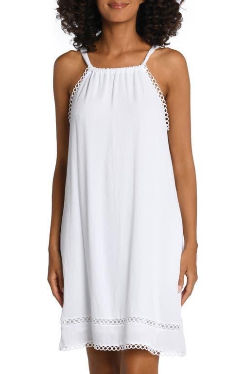 La Blanca Illusion Covers High Neck Dress Women's Swimwear Product Image