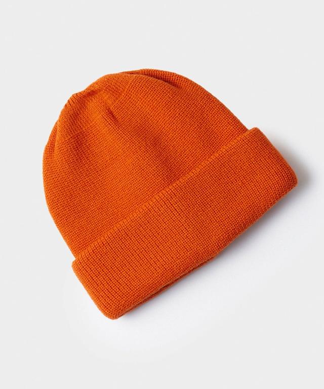 RoToTo Bulky Watch Cap in Orange Product Image