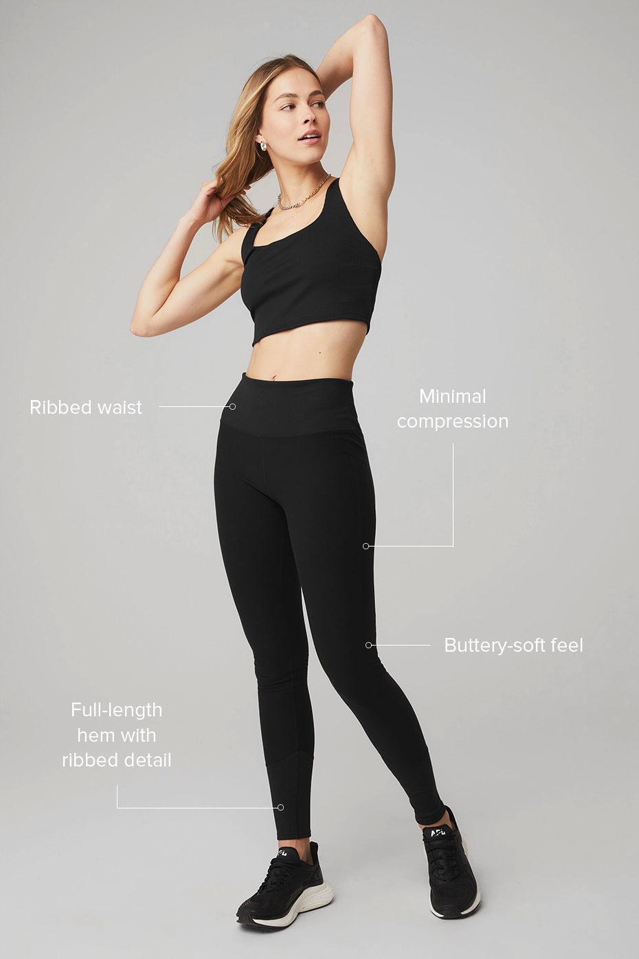 Alo Yoga | High-Waist Alosoft Lounge Legging Product Image