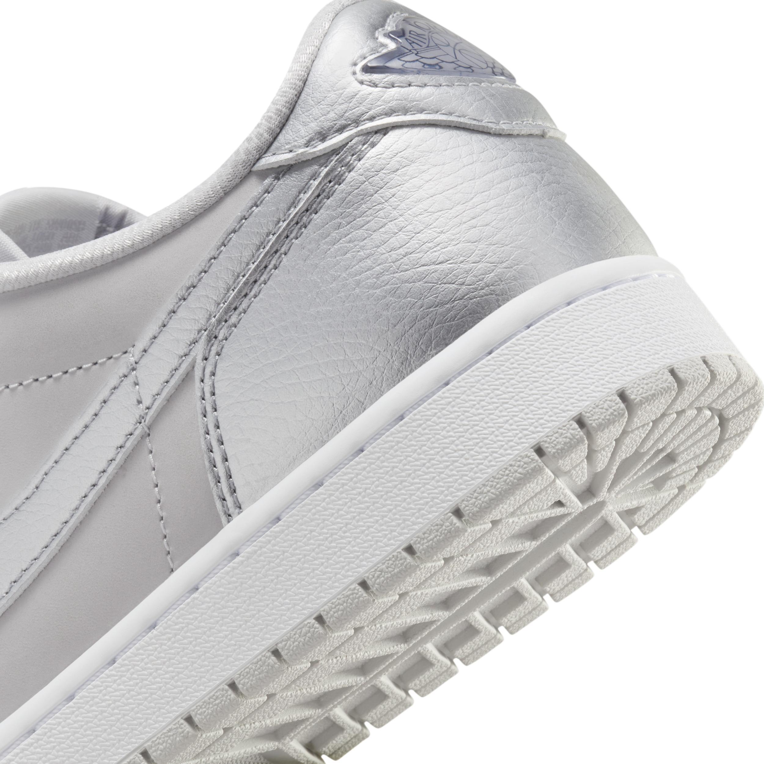 Men's Air Jordan 1 Low OG "Silver" Shoes Product Image