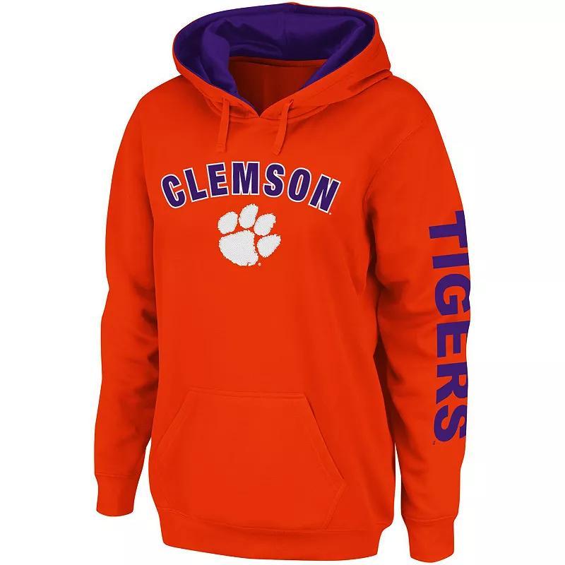 Womens Colosseum Clemson Tigers Loud and Proud Pullover Hoodie Product Image