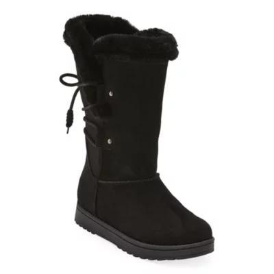 Arizona Jean Co Womens Shawner Flat Heel Winter Boots Product Image