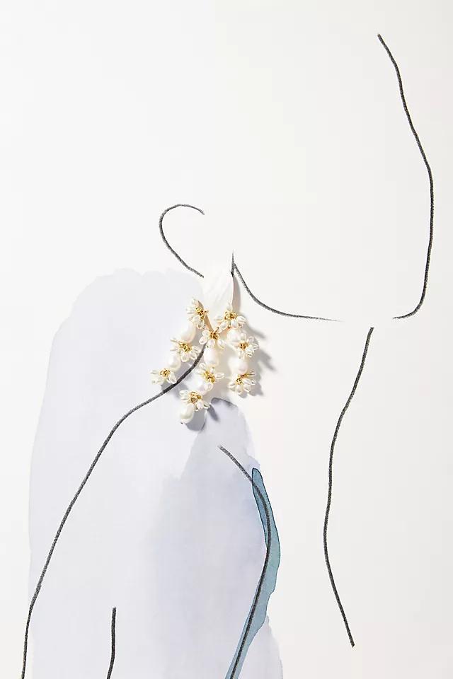 XL Pivotal Pearl Drop Earrings Product Image